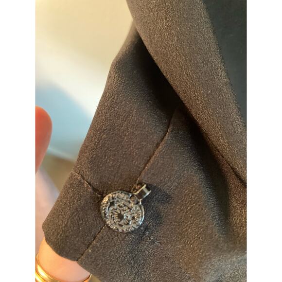 Masion Scotch Miami Deco Darling! Black Dress ~ Size 2 ~ Chic & Easy Travel - Picture 10 of 11